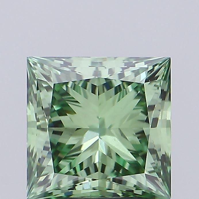 3.03 ct. princess Lab Grown Diamond front image