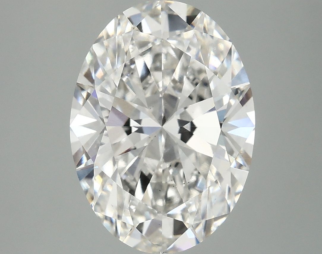4.08 ct. oval Lab Grown Diamond front image