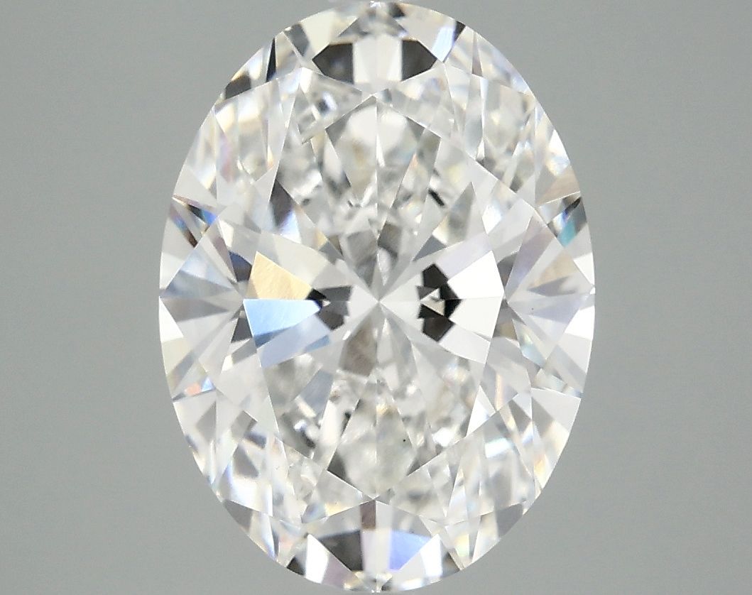 3.99 ct. oval Lab Grown Diamond front image