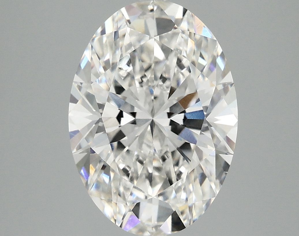 3.76 ct. oval Lab Grown Diamond front image