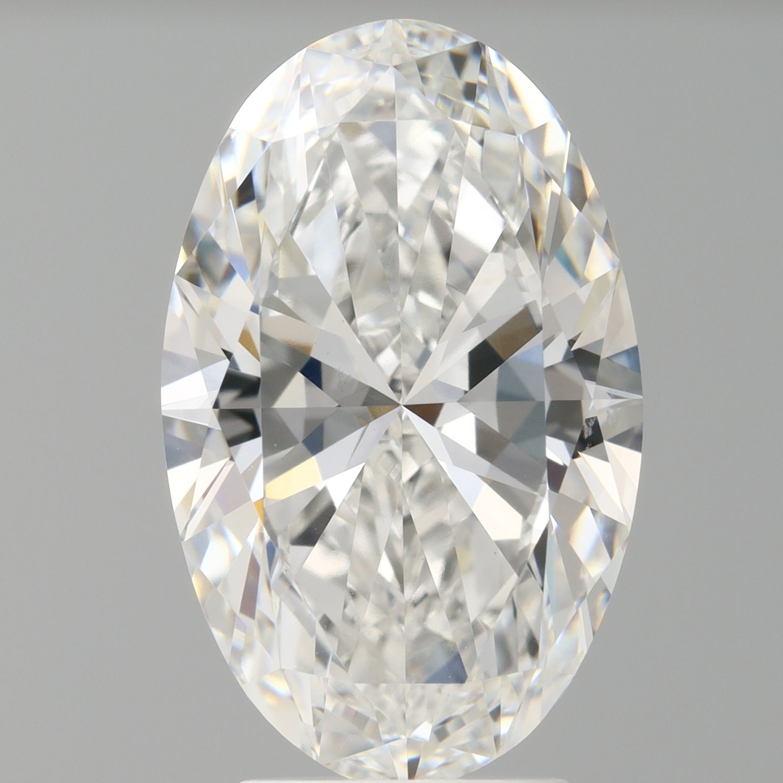 4.08 ct. oval Lab Grown Diamond front image