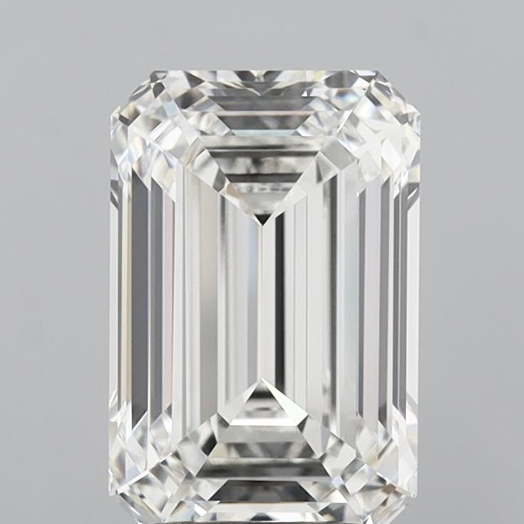 3.02 ct. emerald Lab Grown Diamond front image