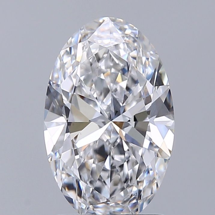 1.45 ct. oval Lab Grown Diamond front image