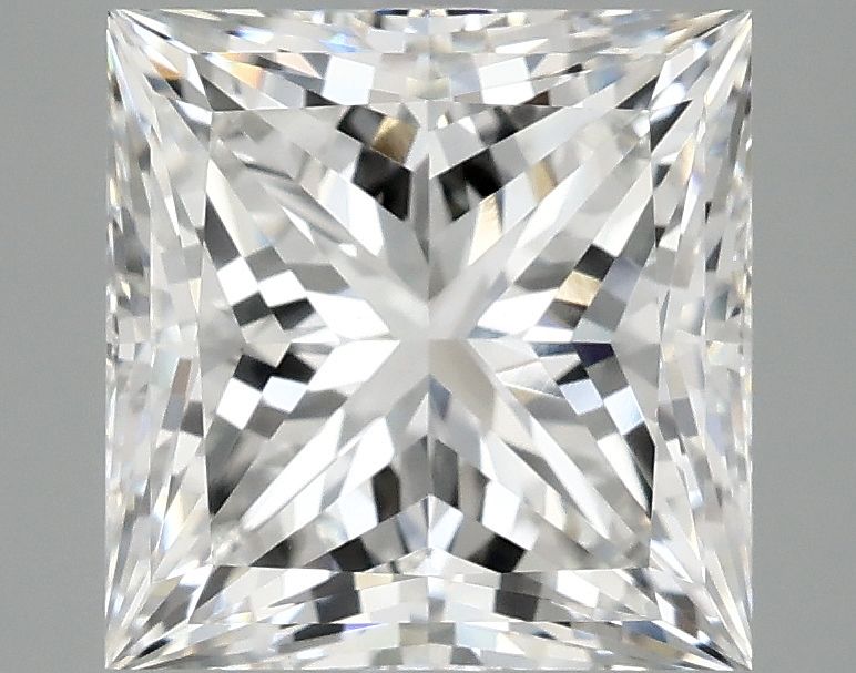 4.15 ct. princess Lab Grown Diamond front image