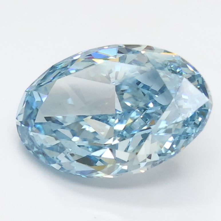 2.86 ct. oval Lab Grown Diamond front image