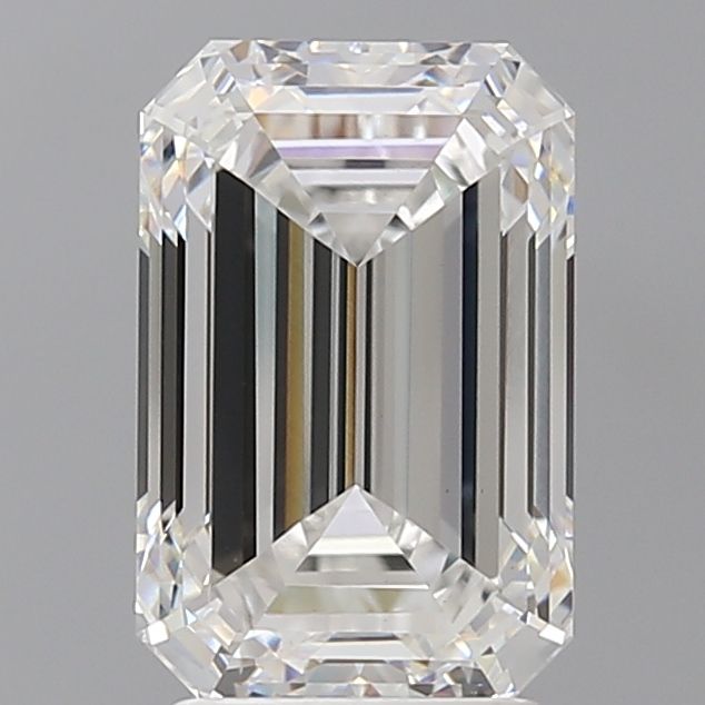 3.57 ct. emerald Lab Grown Diamond front image