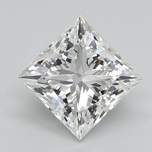 1.1 ct lab-grown Princess Diamond
