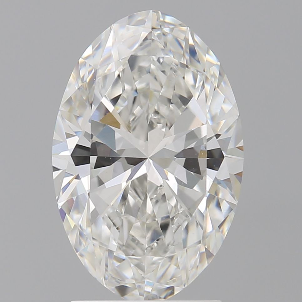 2.56 ct. oval Lab Grown Diamond front image
