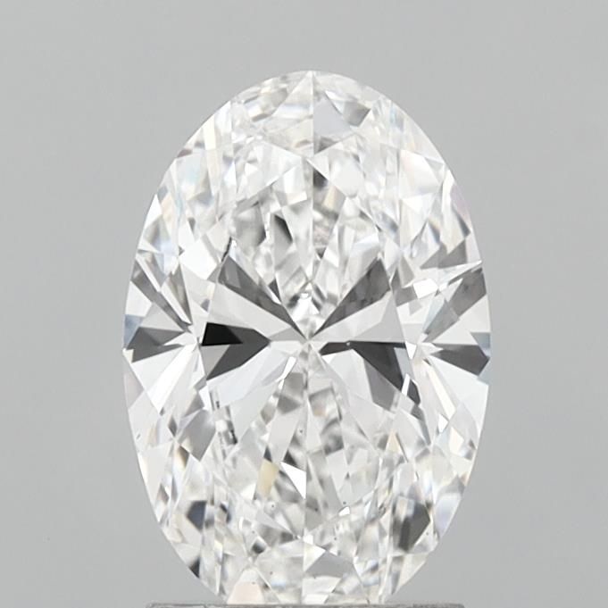 2 carat e VS1 EX Cut IGI oval diamond