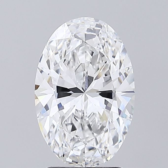 2.40 ct. oval Lab Grown Diamond front image