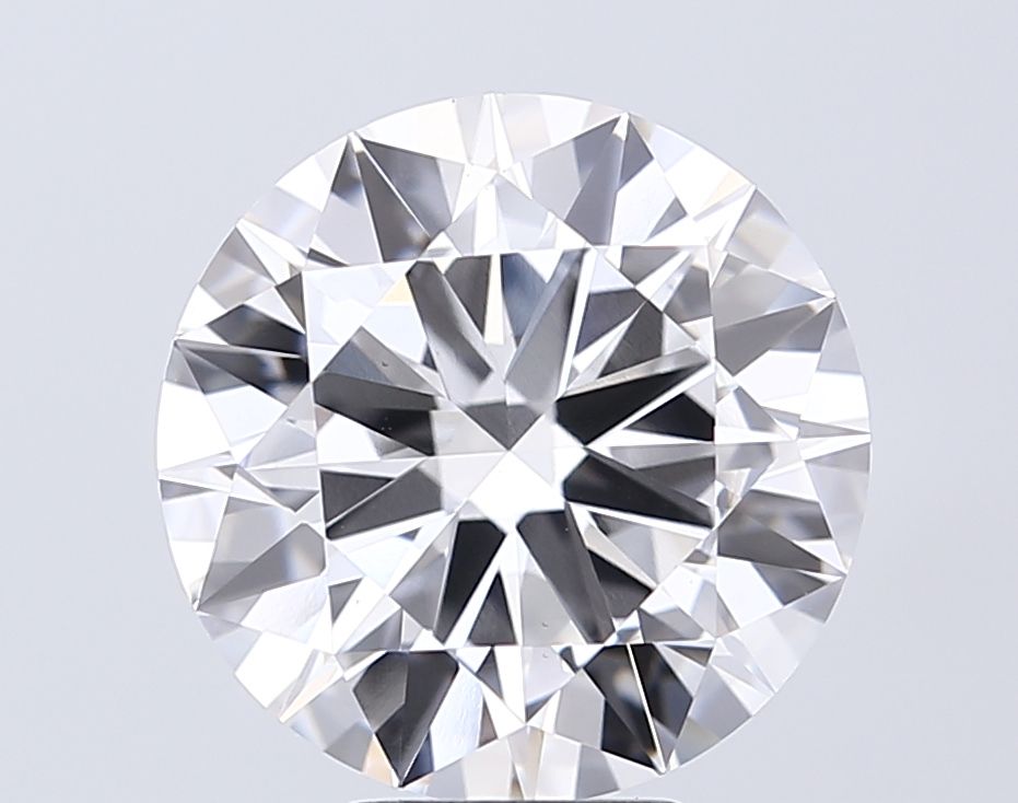 5.70 ct. round Lab Grown Diamond front image