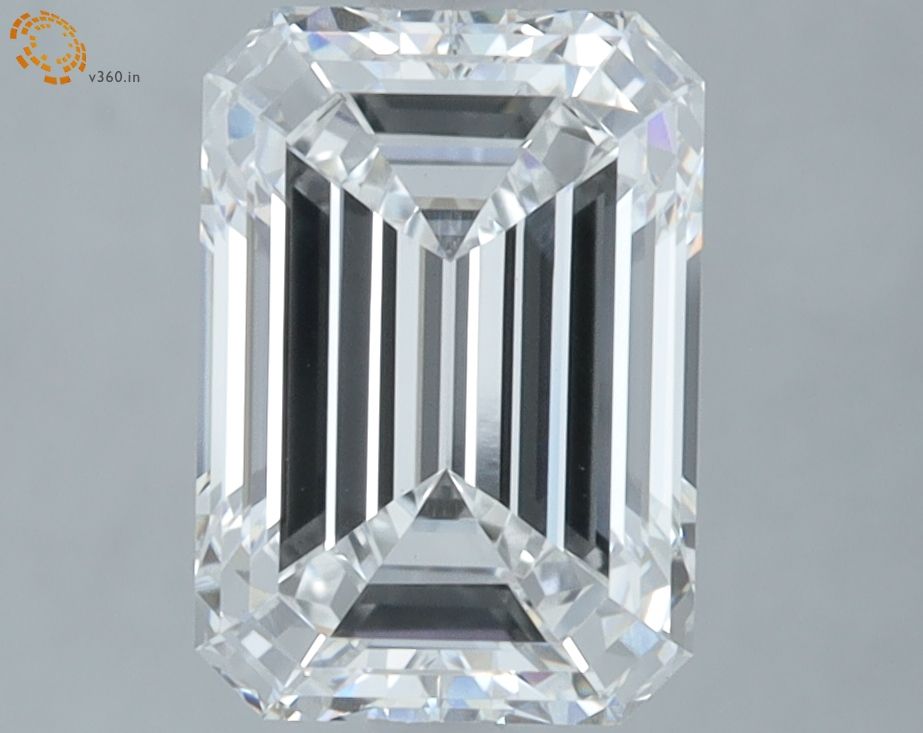 3.09 ct. emerald Lab Grown Diamond front image