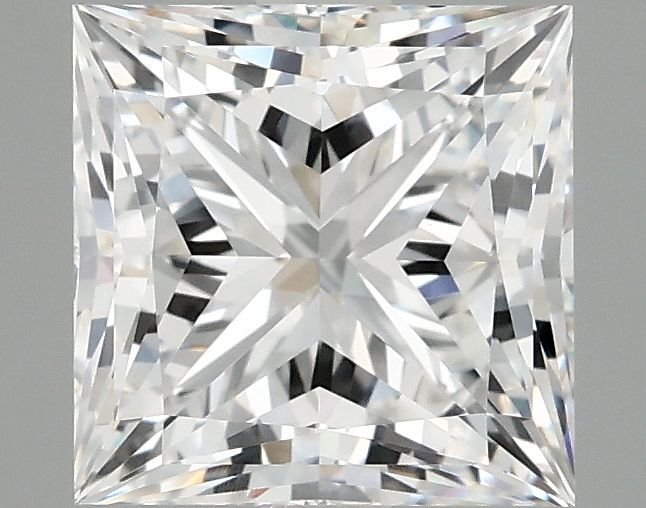 2.10 ct. princess Lab Grown Diamond front image