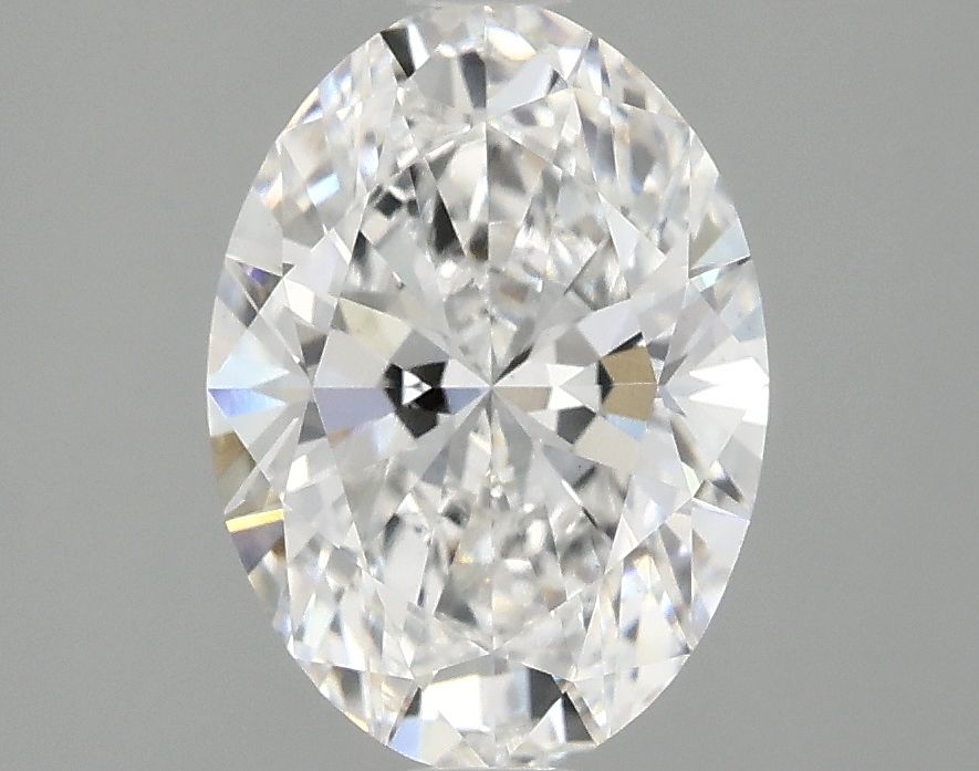 2.10 ct. oval Lab Grown Diamond front image