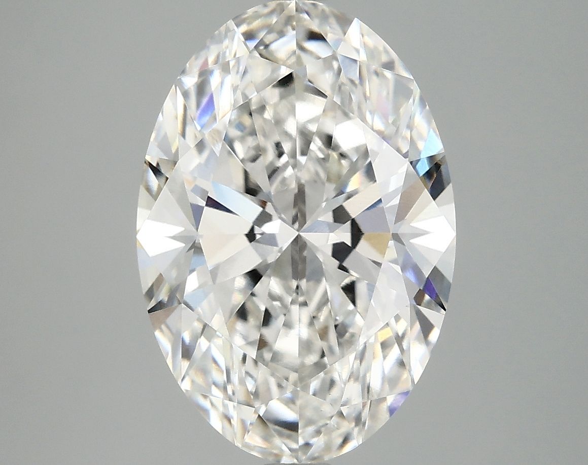 4.10 ct. oval Lab Grown Diamond front image