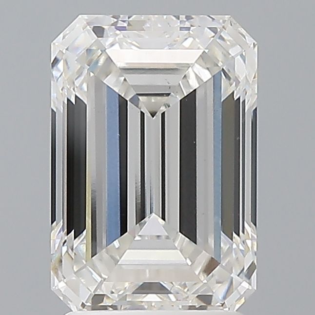 2.56 ct. emerald Lab Grown Diamond front image