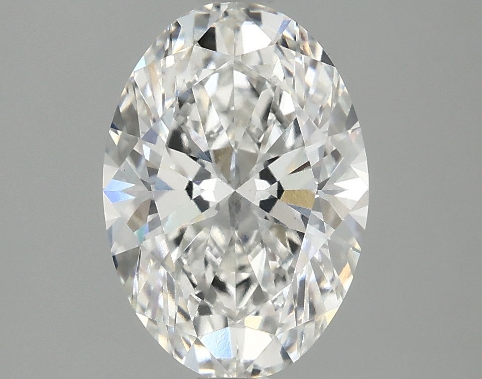 2.10 ct. oval Lab Grown Diamond front image