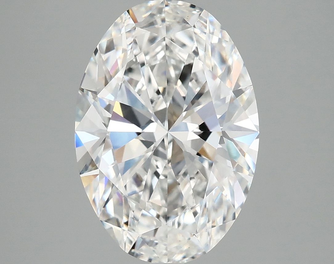3.94 ct. oval Lab Grown Diamond front image