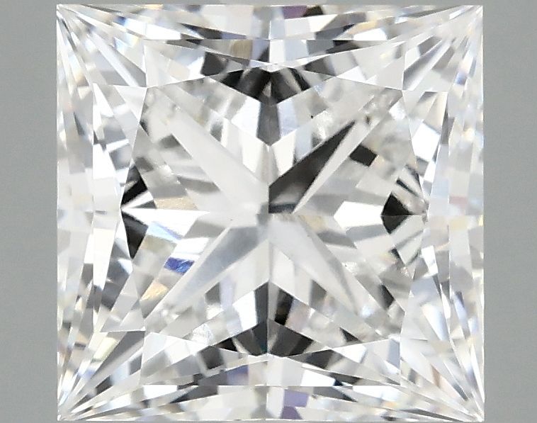 4.19 ct. princess Lab Grown Diamond front image