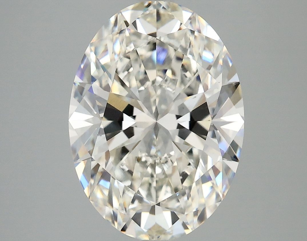 3.95 ct. oval Lab Grown Diamond front image