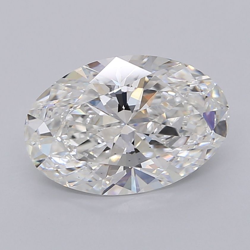 3.04 ct. oval Lab Grown Diamond front image