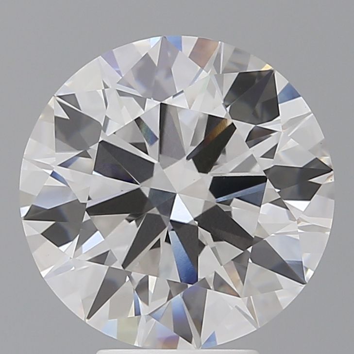 5.60 ct. round Lab Grown Diamond front image