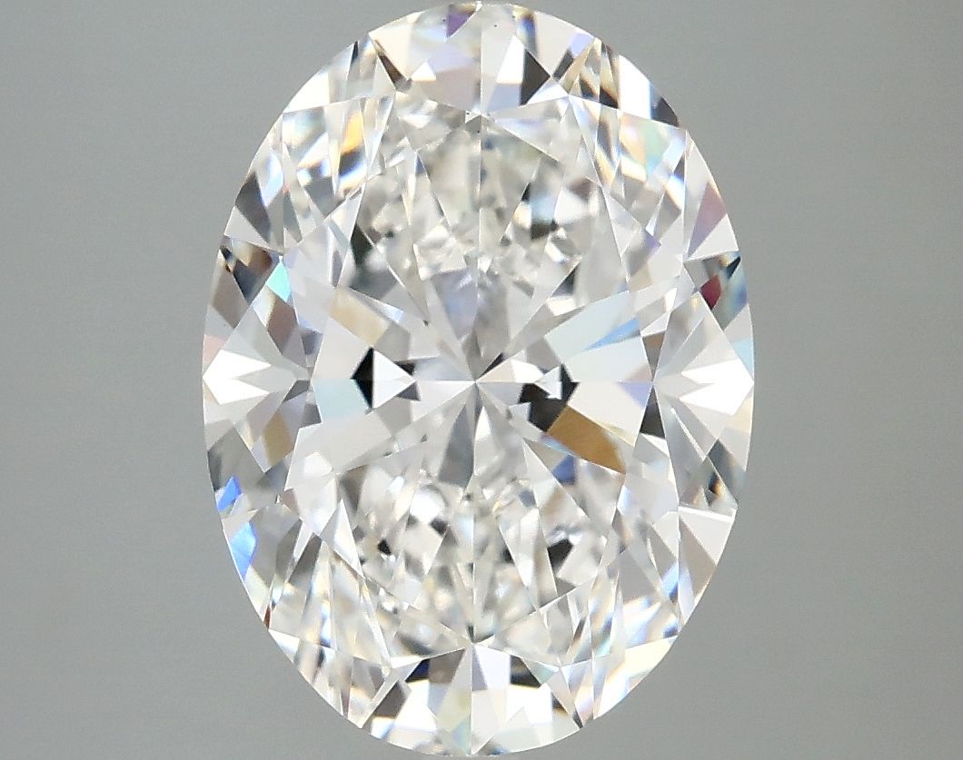 4.08 ct. oval Lab Grown Diamond front image
