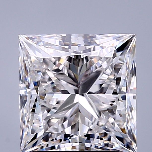 2.12 ct. princess Lab Grown Diamond front image