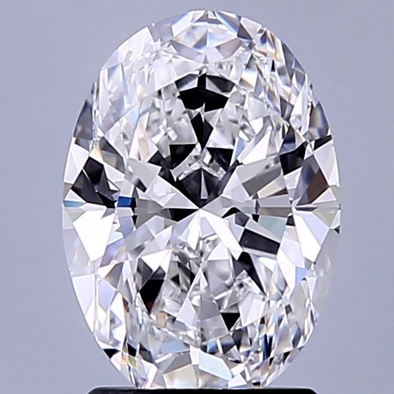 2.11 ct. oval Lab Grown Diamond front image