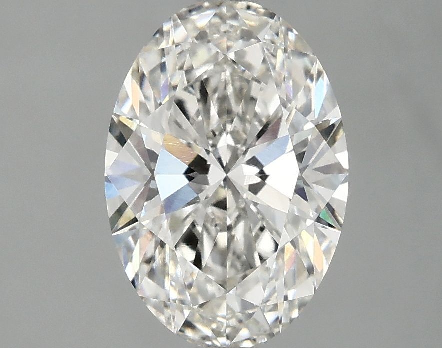 2.10 ct. oval Lab Grown Diamond front image