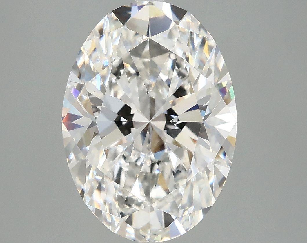 4.05 ct. oval Lab Grown Diamond front image