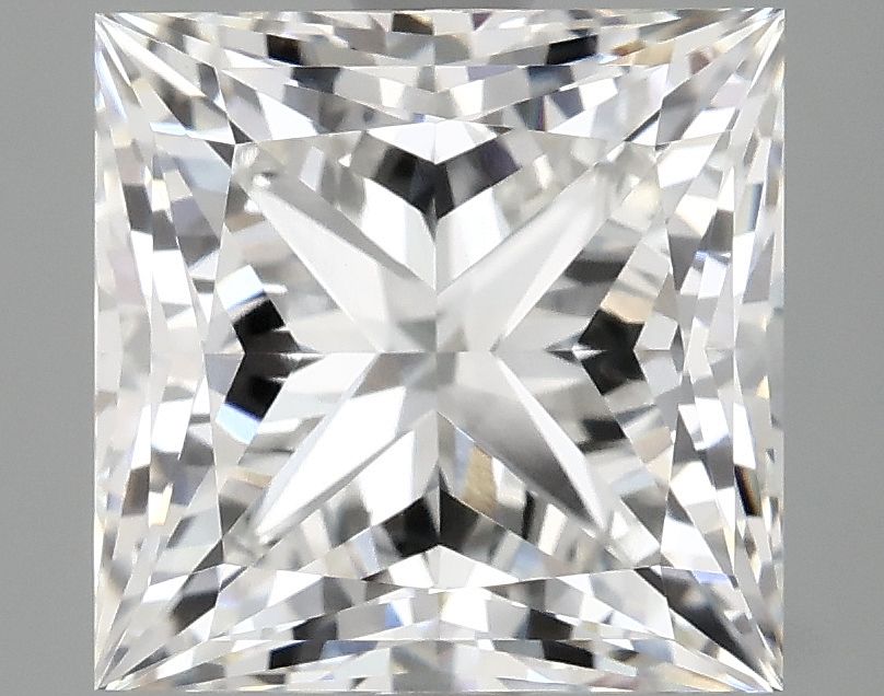 4.19 ct. princess Lab Grown Diamond front image