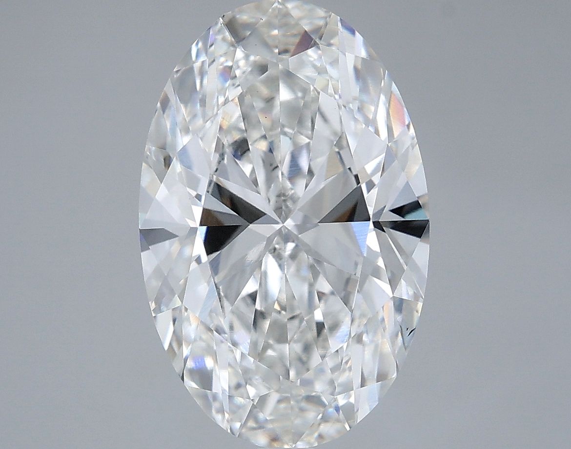 4.52 ct. oval Lab Grown Diamond front image