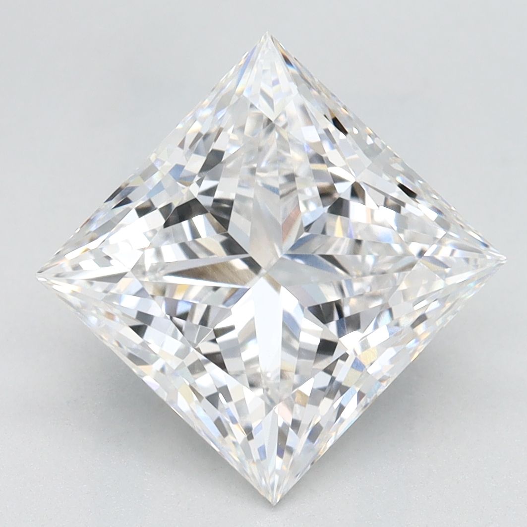 3.04 ct. princess Lab Grown Diamond front image