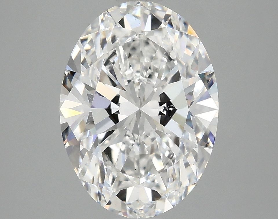 3.02 ct. oval Lab Grown Diamond front image