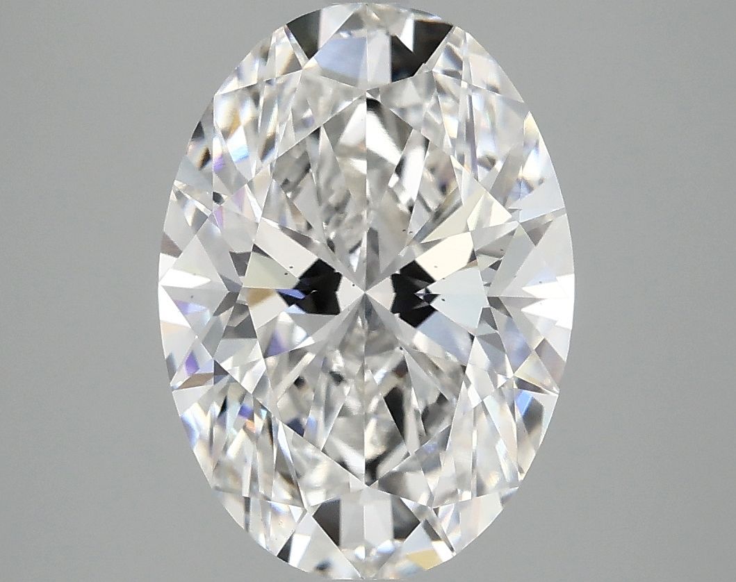 3.91 ct. oval Lab Grown Diamond front image