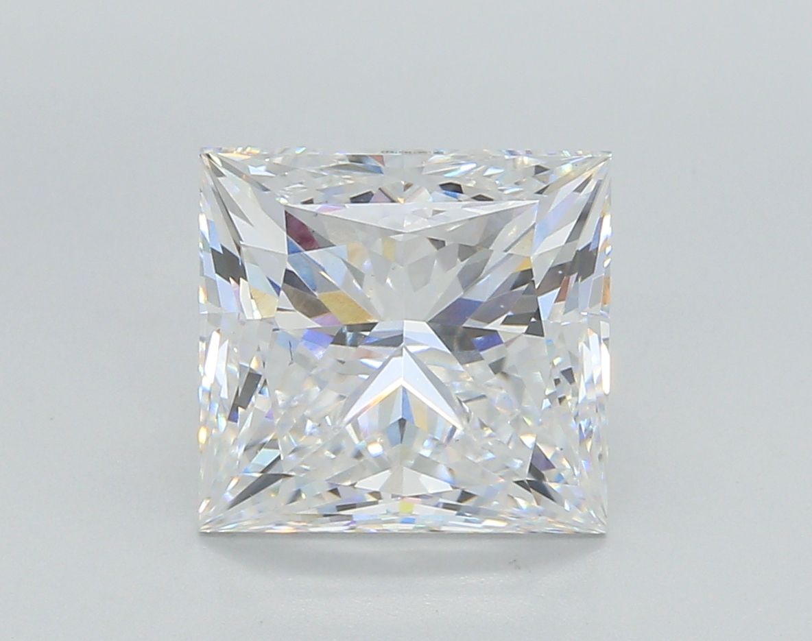 5.01 ct. princess Lab Grown Diamond front image