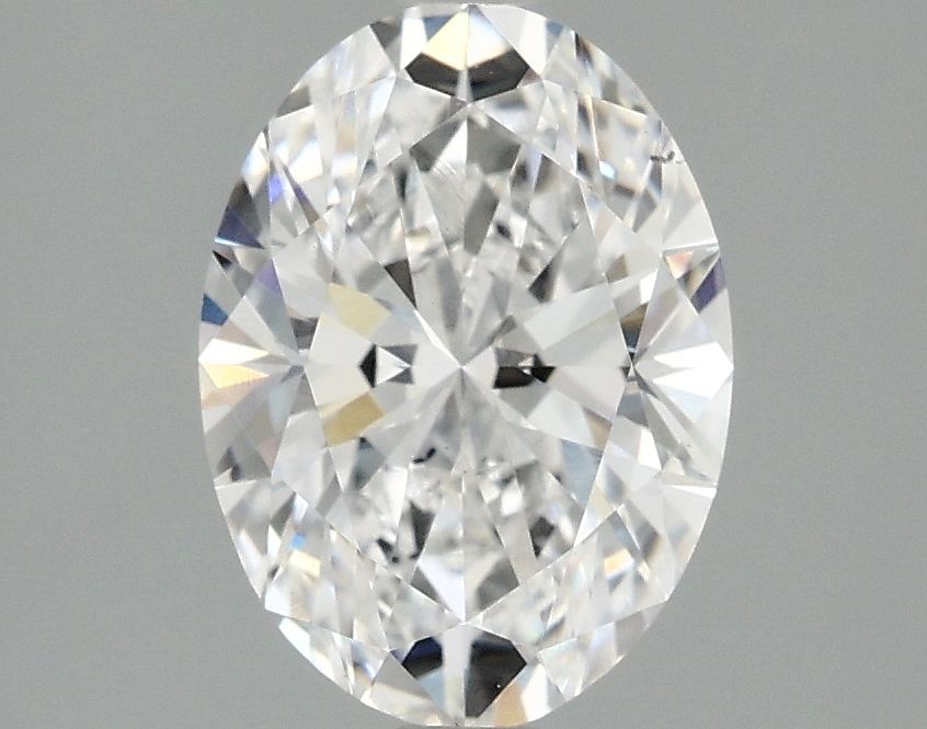 2.08 ct. oval Lab Grown Diamond front image