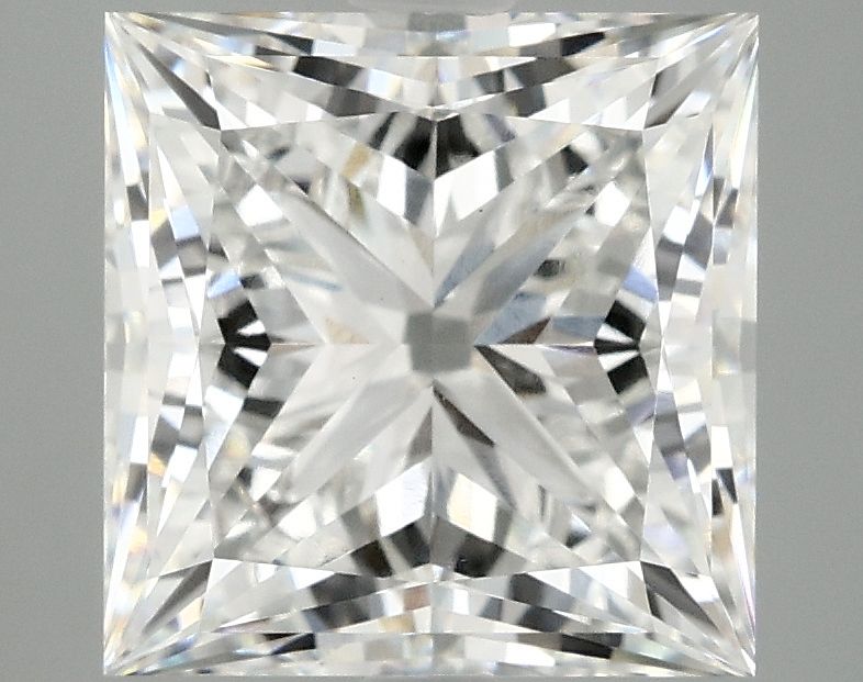 4.19 ct. princess Lab Grown Diamond front image