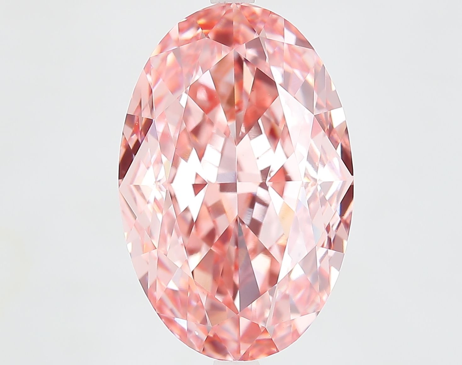 11.55 ct. oval Lab Grown Diamond front image