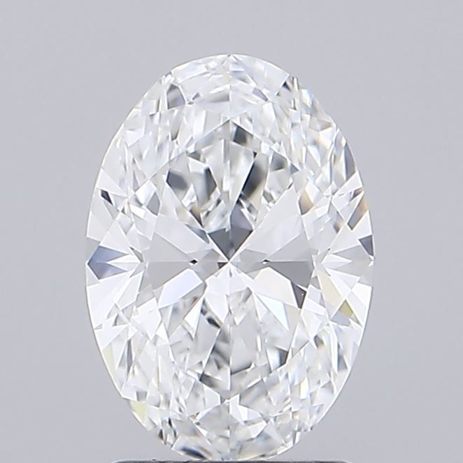 1.70 ct. oval Lab Grown Diamond front image