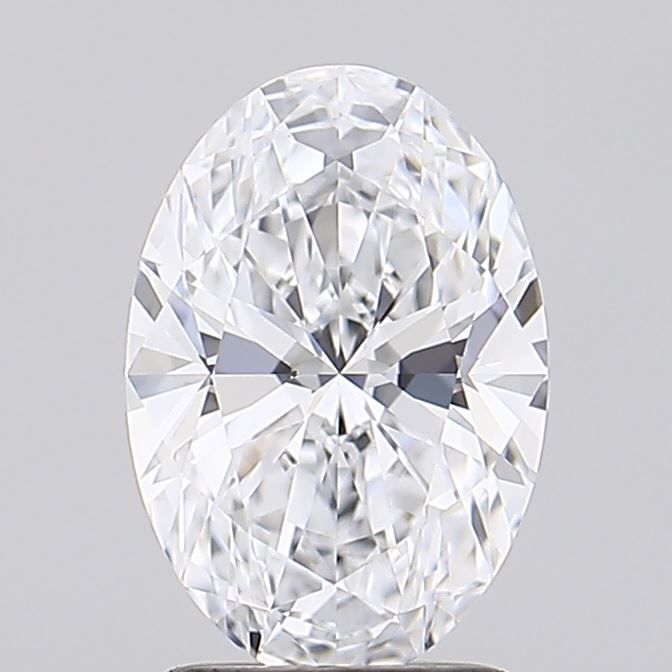 1.30 ct. oval Lab Grown Diamond front image