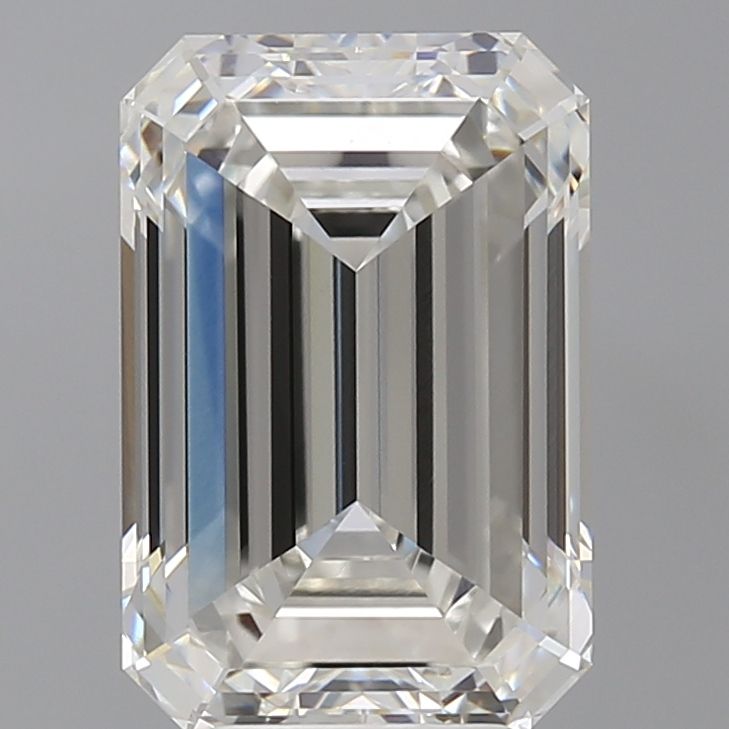 5.53 ct. emerald Lab Grown Diamond front image