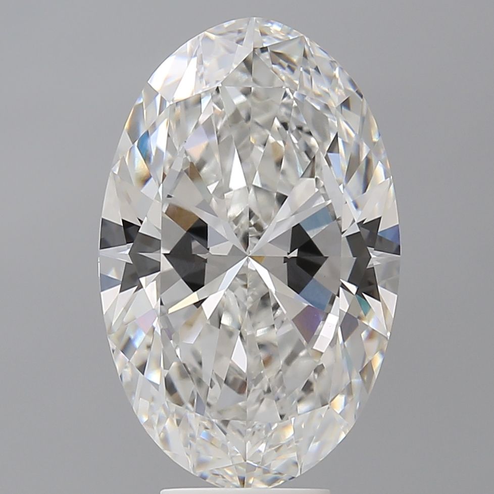 7.10 ct. oval Lab Grown Diamond front image