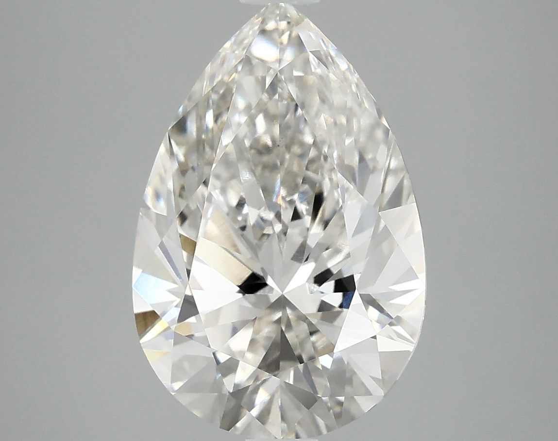 3.78 ct. pear Lab Grown Diamond front image