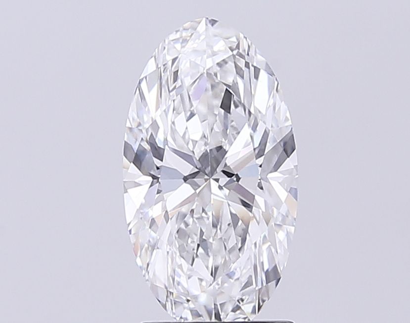 2.05 ct. oval Lab Grown Diamond front image