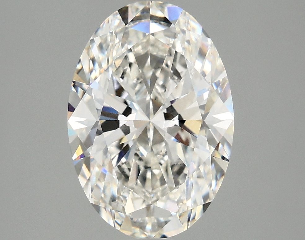 3.02 ct. oval Lab Grown Diamond front image