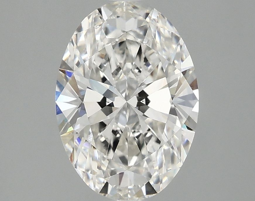 2.10 ct. oval Lab Grown Diamond front image