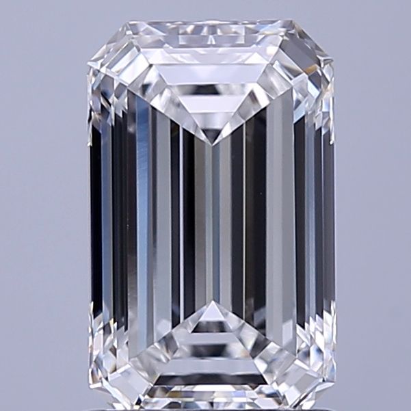 1.36 ct. emerald Lab Grown Diamond front image