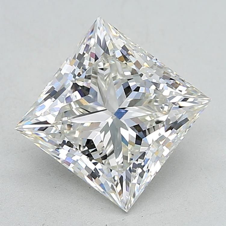 4.08 ct. princess Lab Grown Diamond front image
